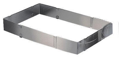 Westmark Backrahmen Edelstahl - 24-46xH5cm